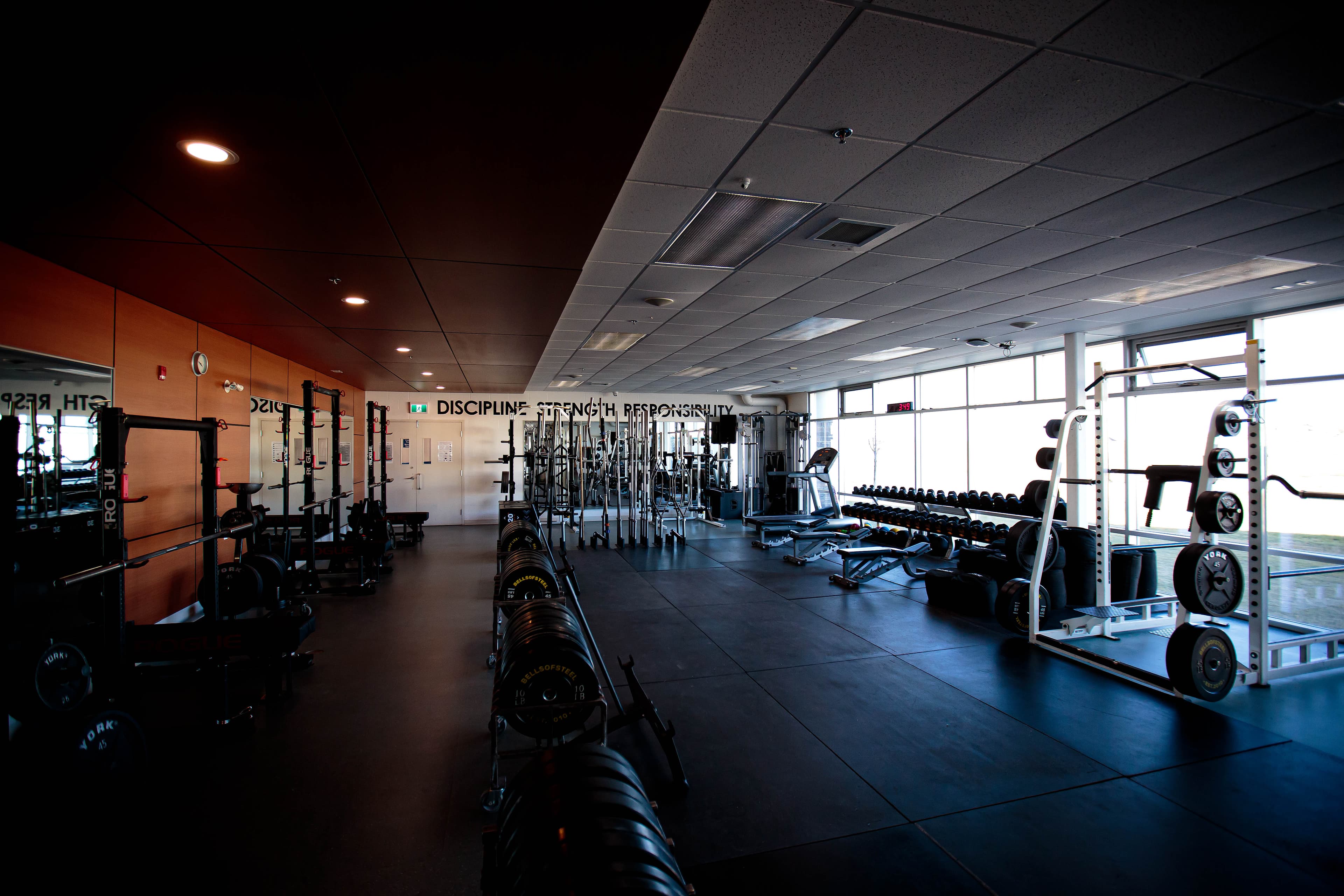 Strength equipment inside Northwest Barbell