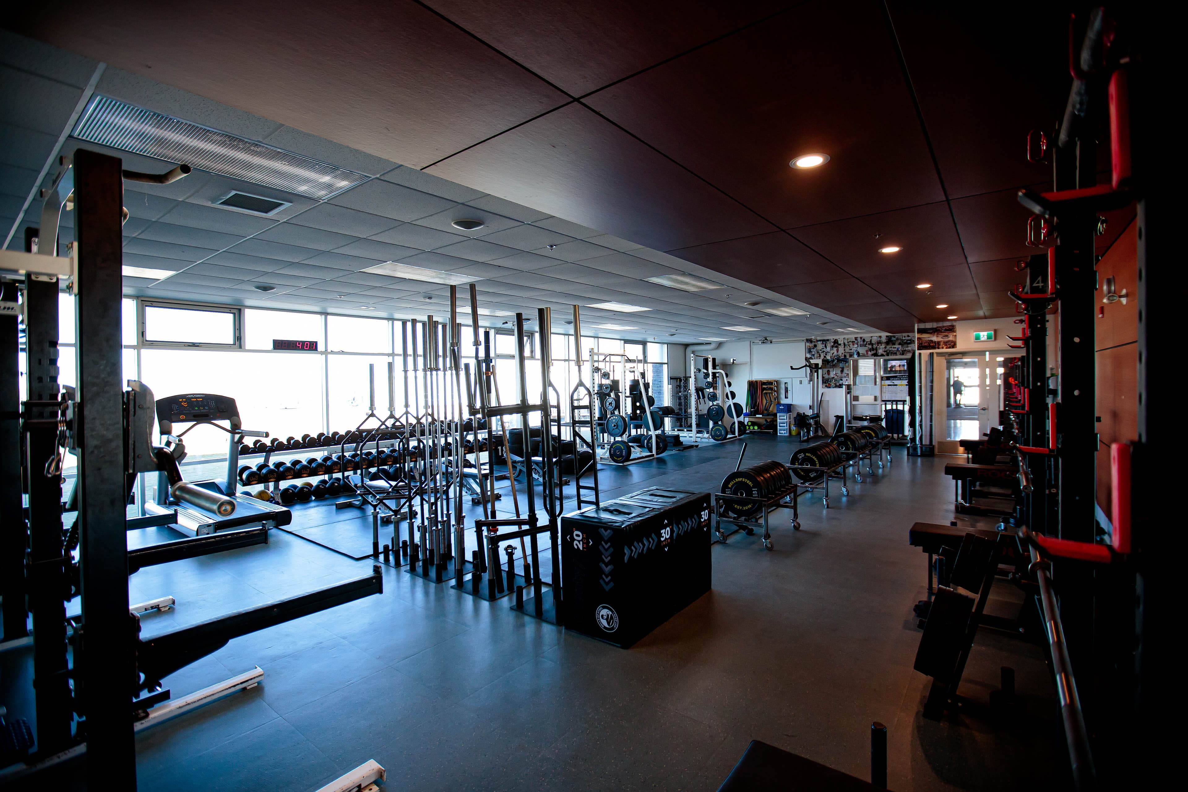 Exterior of the Northwest Barbell training facility