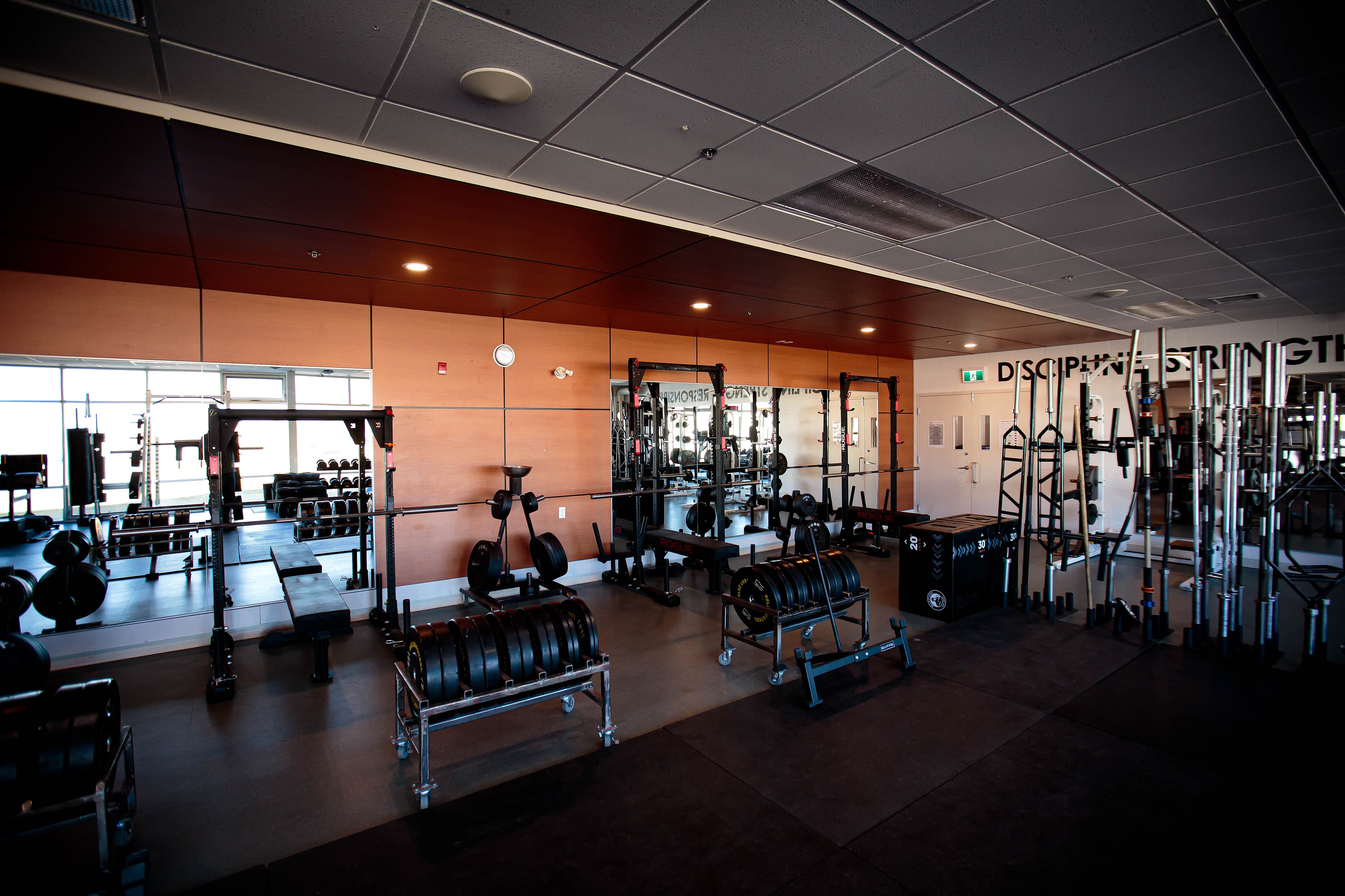 Training racks and barbells